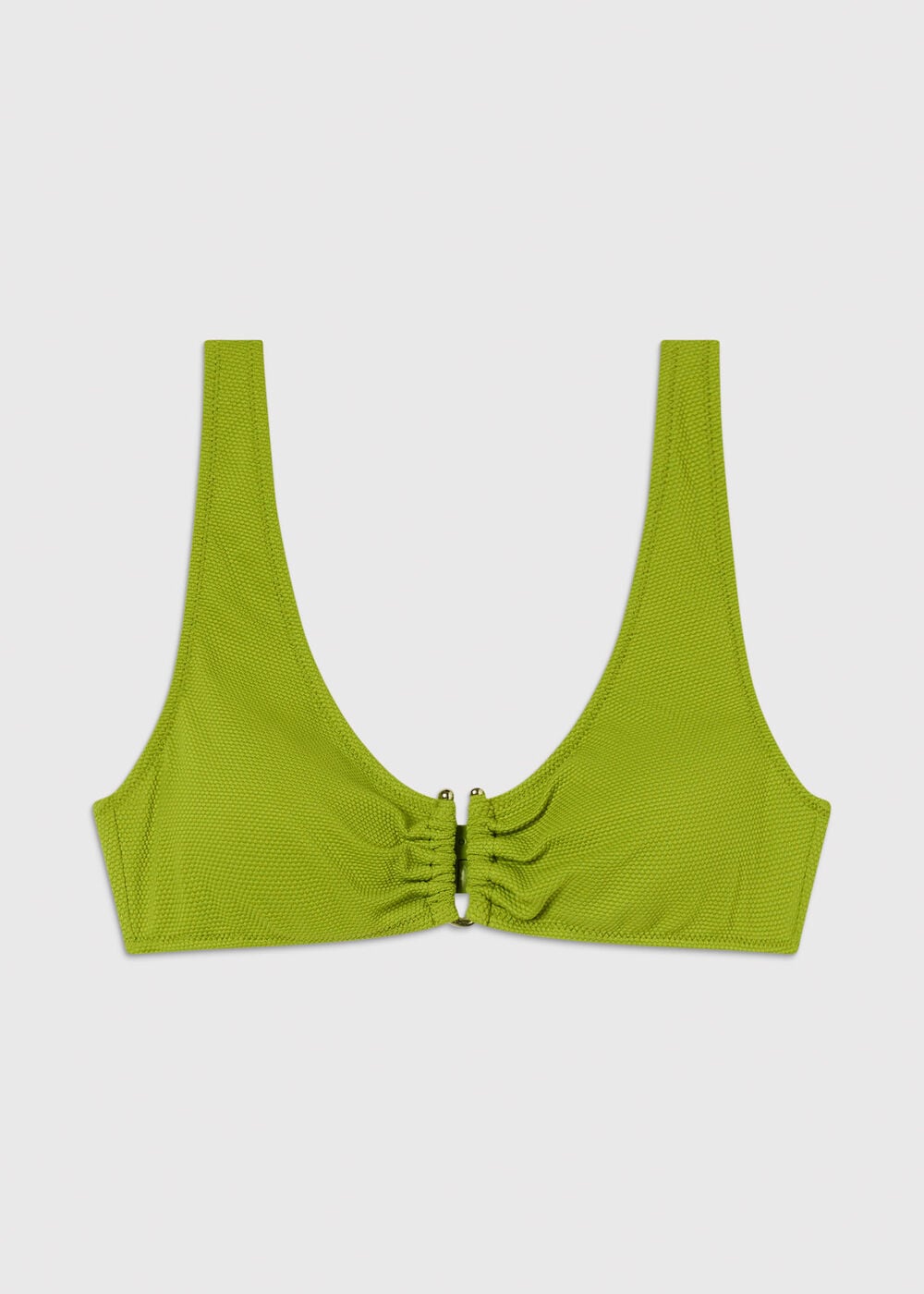 Textured Ring Bikini Top