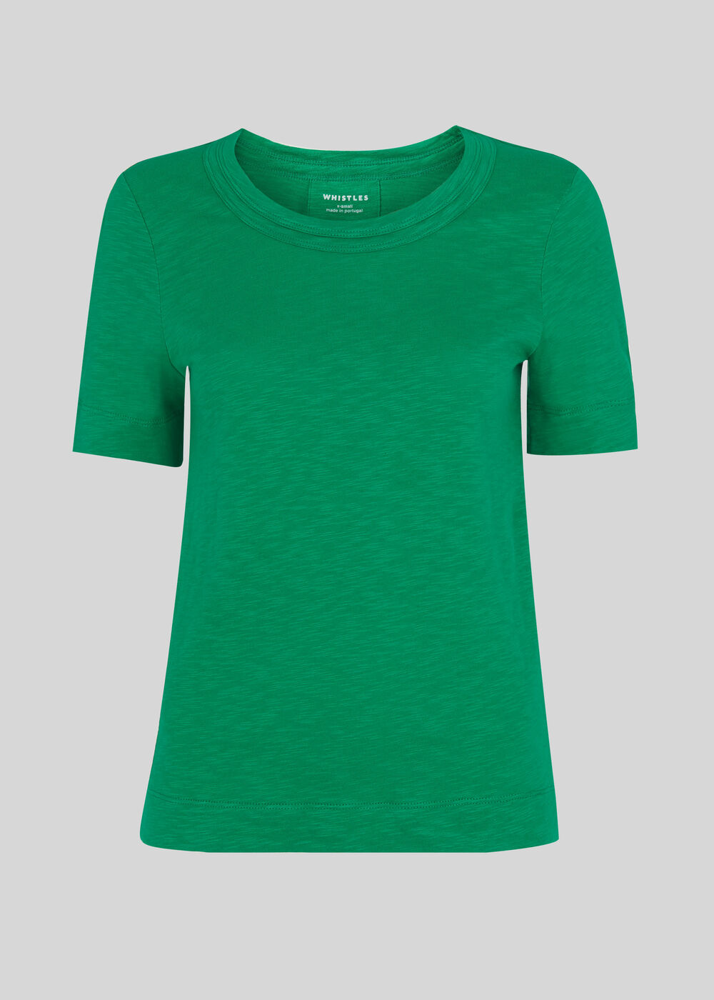 Rosa Double Trim T Shirt Green