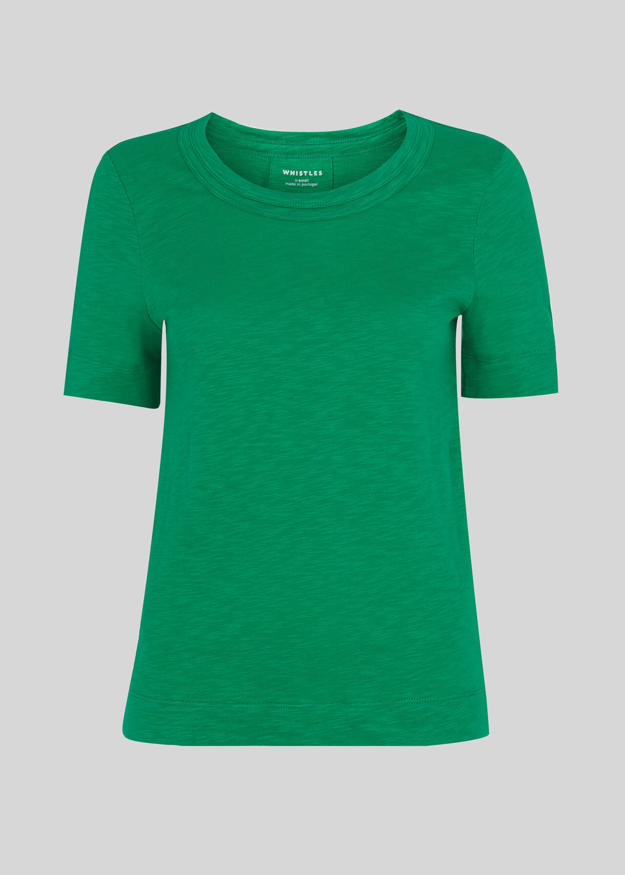 Rosa Double Trim T Shirt Green