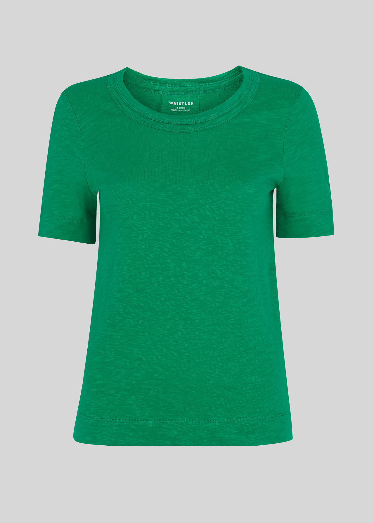 Rosa Double Trim T Shirt Green