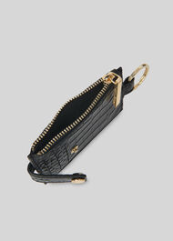Keyring Coin Purse Black