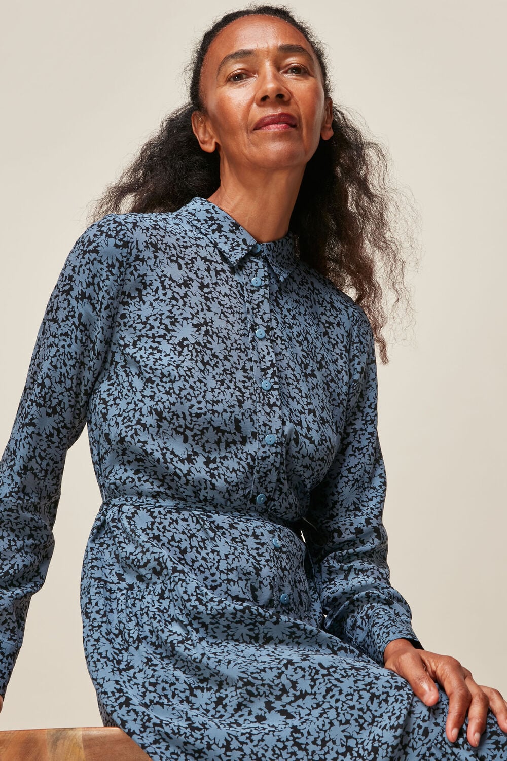 Eucalyptus Print Dress