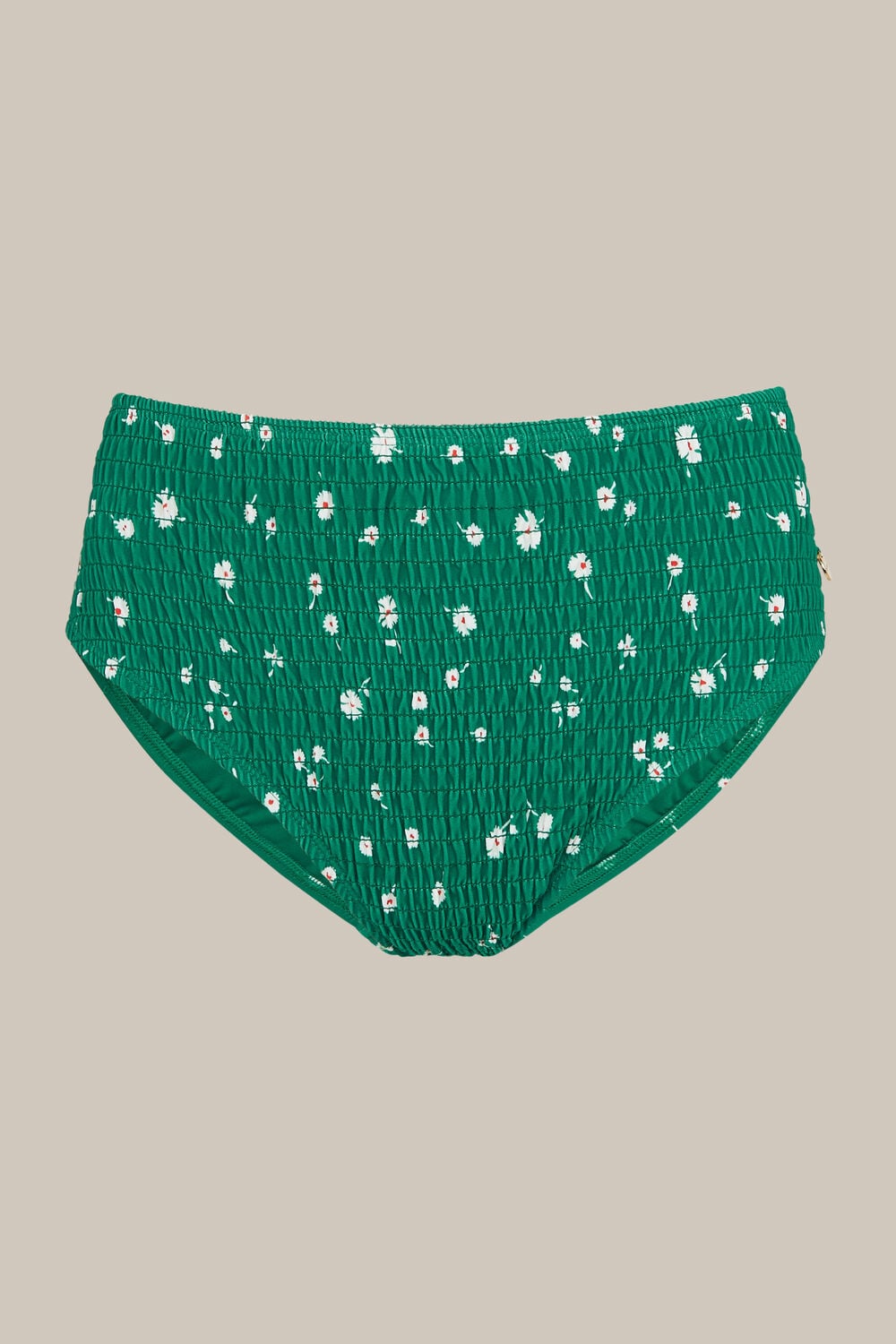 Primula Print Bikini Bottom Green/Multi