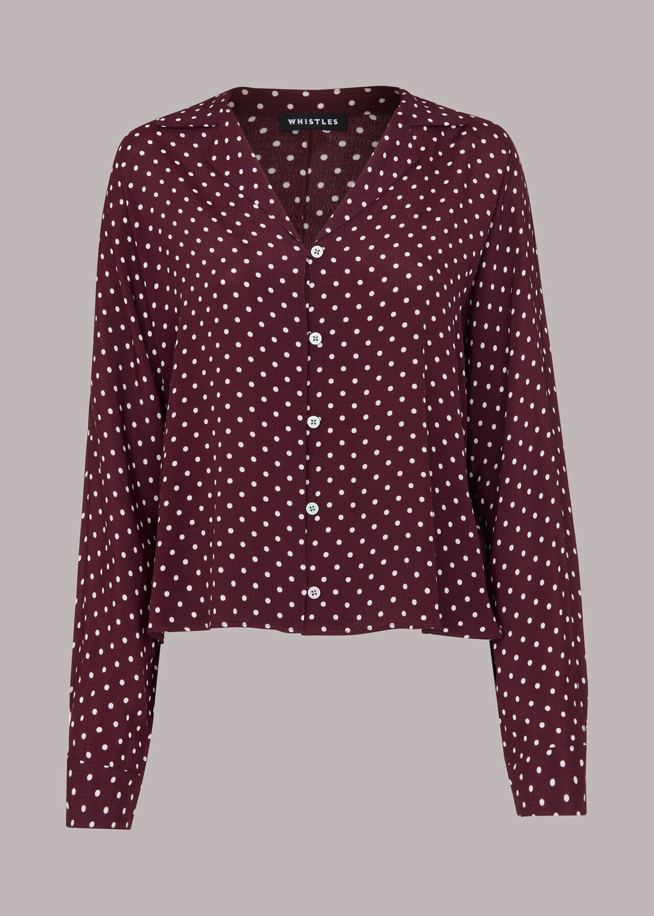 Spot Print Ramona Shirt