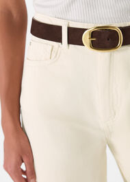 Wide Leg Cropped Jean