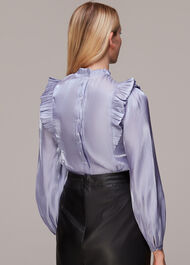 Diana Iridescent Frill Top