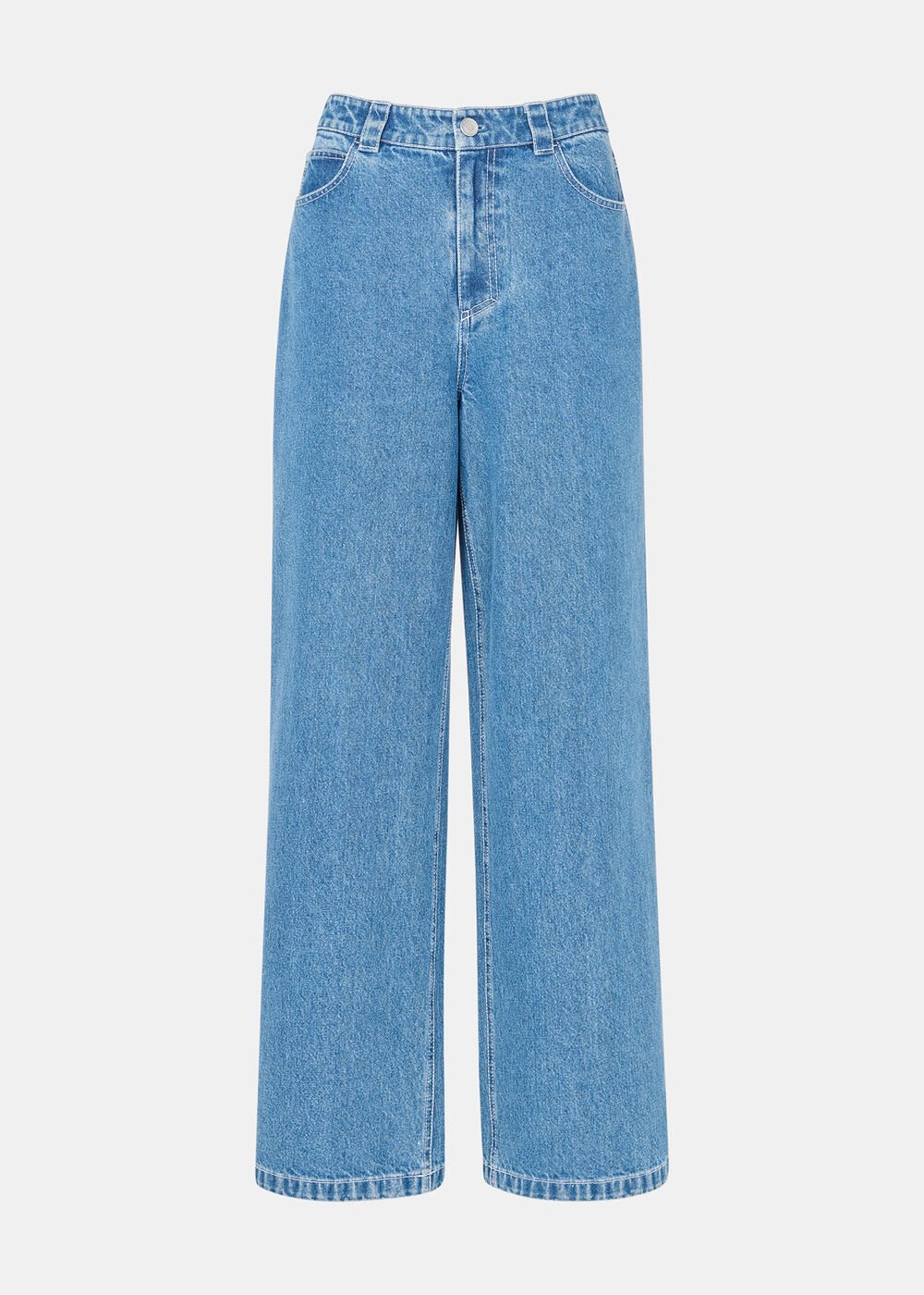 Petite Relaxed Straight Leg Jean