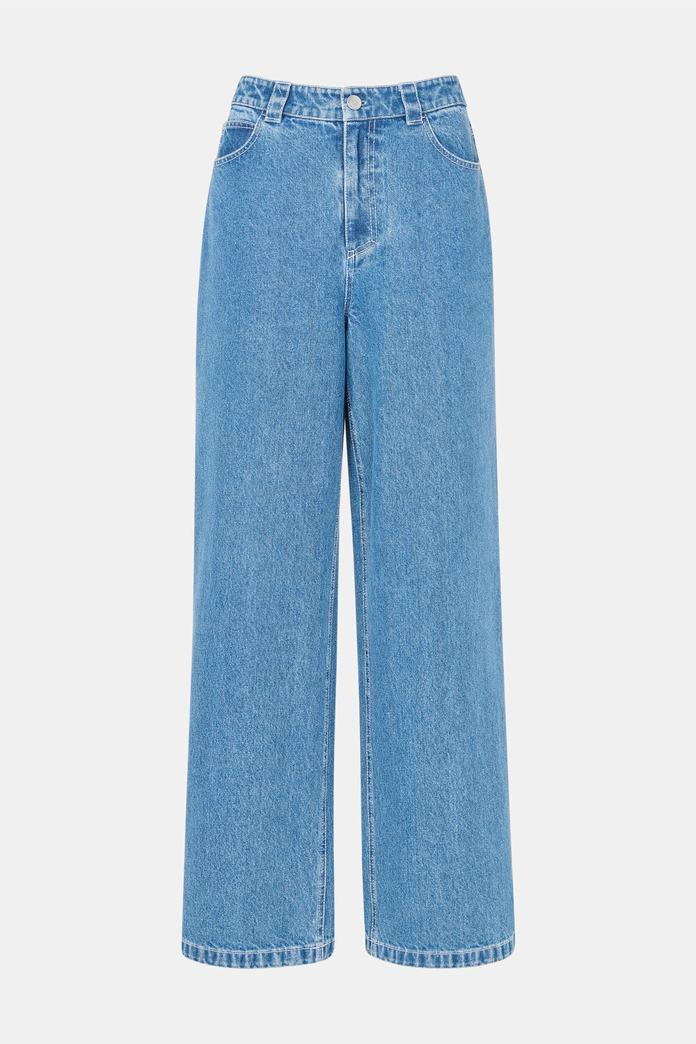 Petite Relaxed Straight Leg Jean