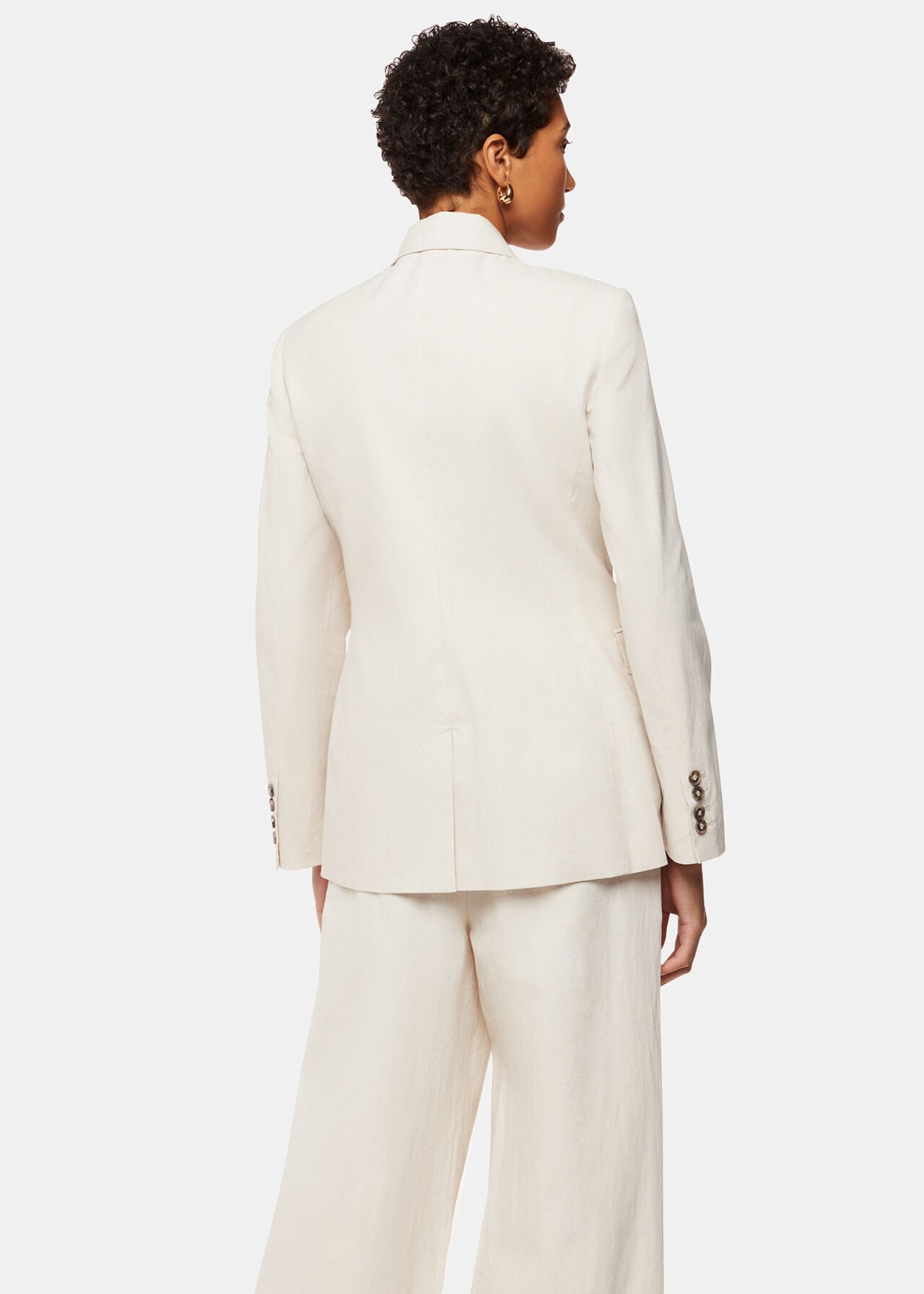 Lindsey Linen Blend Blazer
