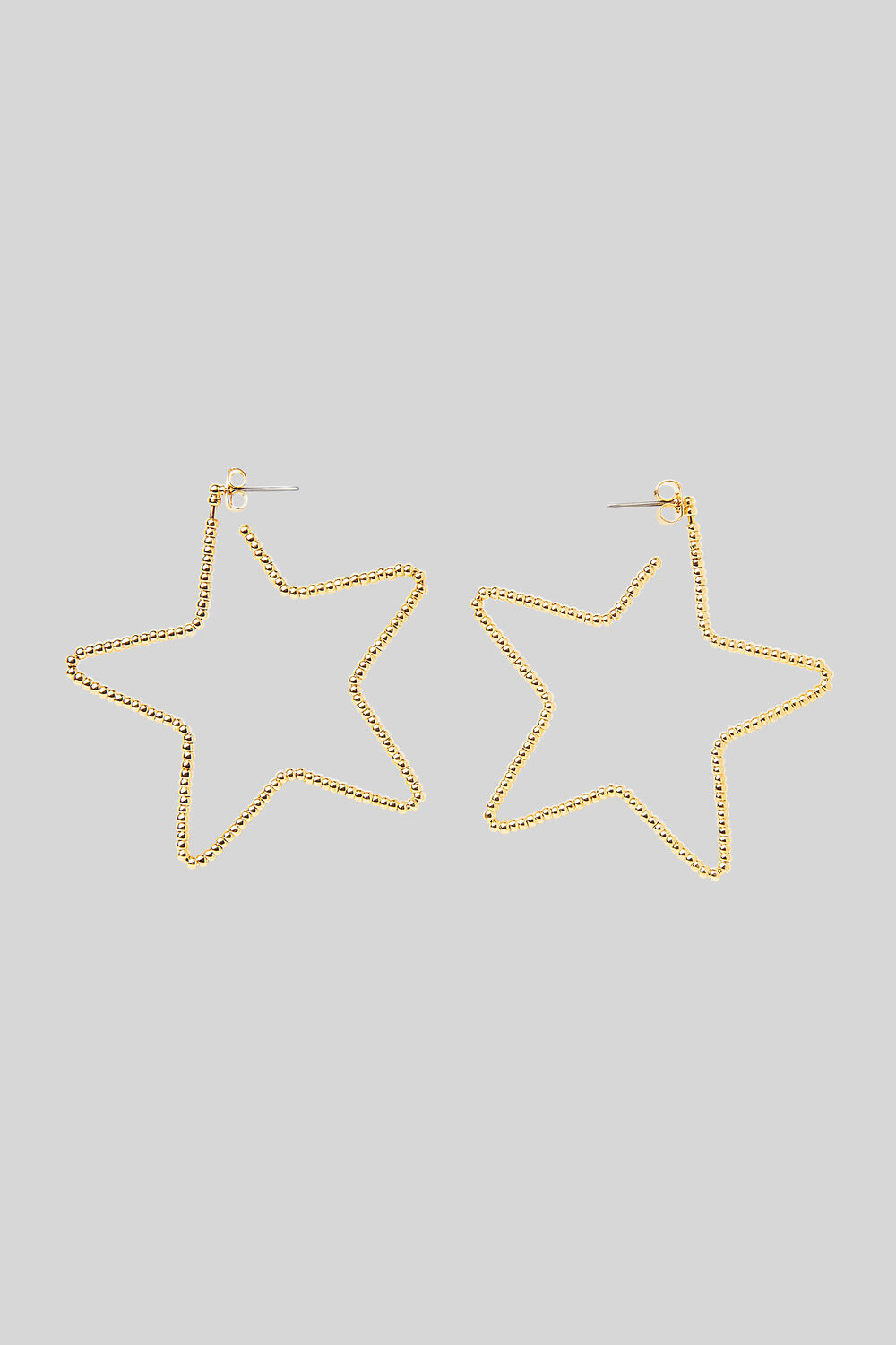 Star Seed Bead Earring Gold/Multi