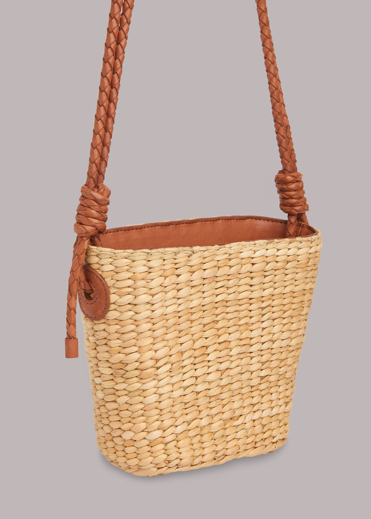 Lyra Mini Straw Tote