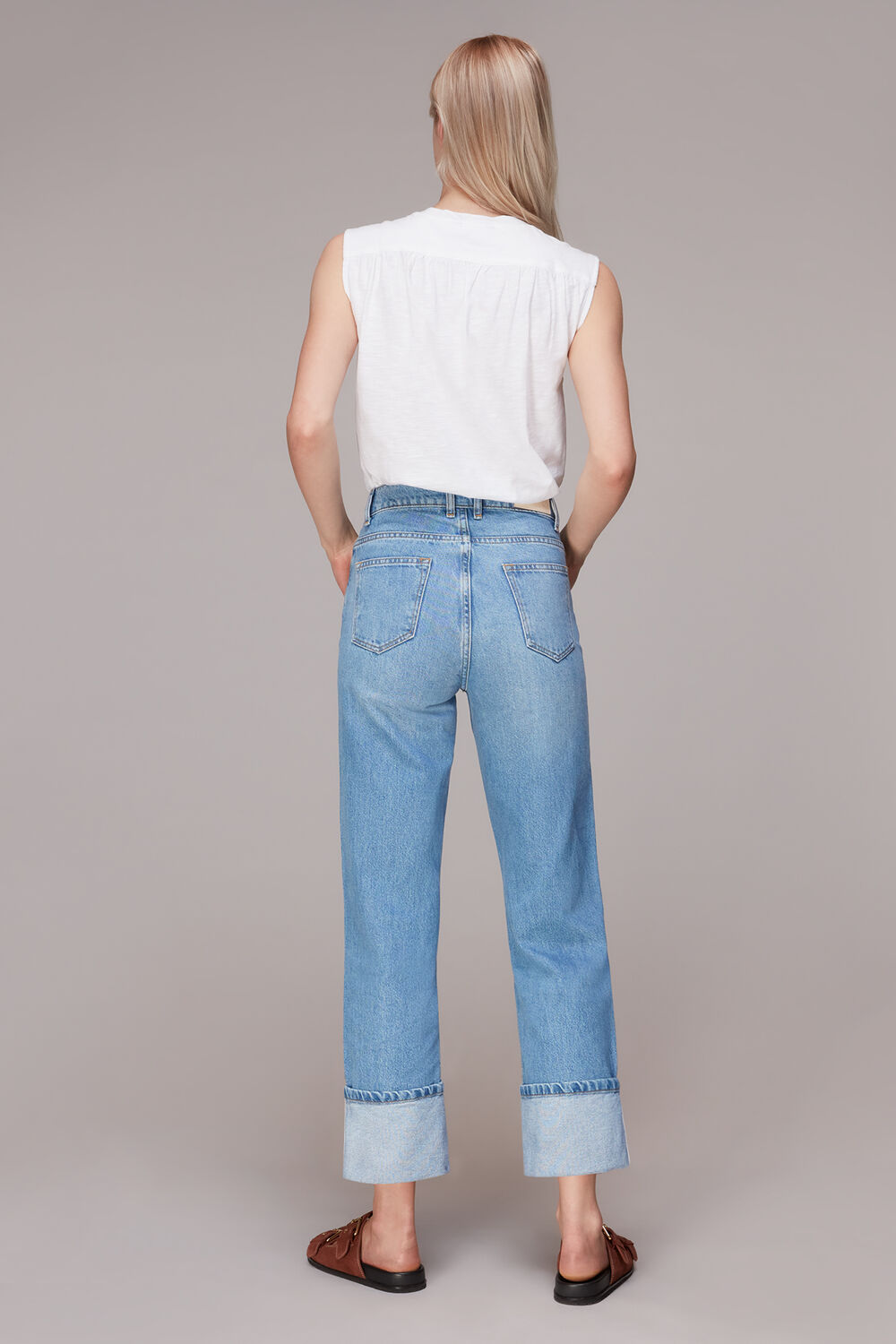 Authentic Alba Turn Up Jean
