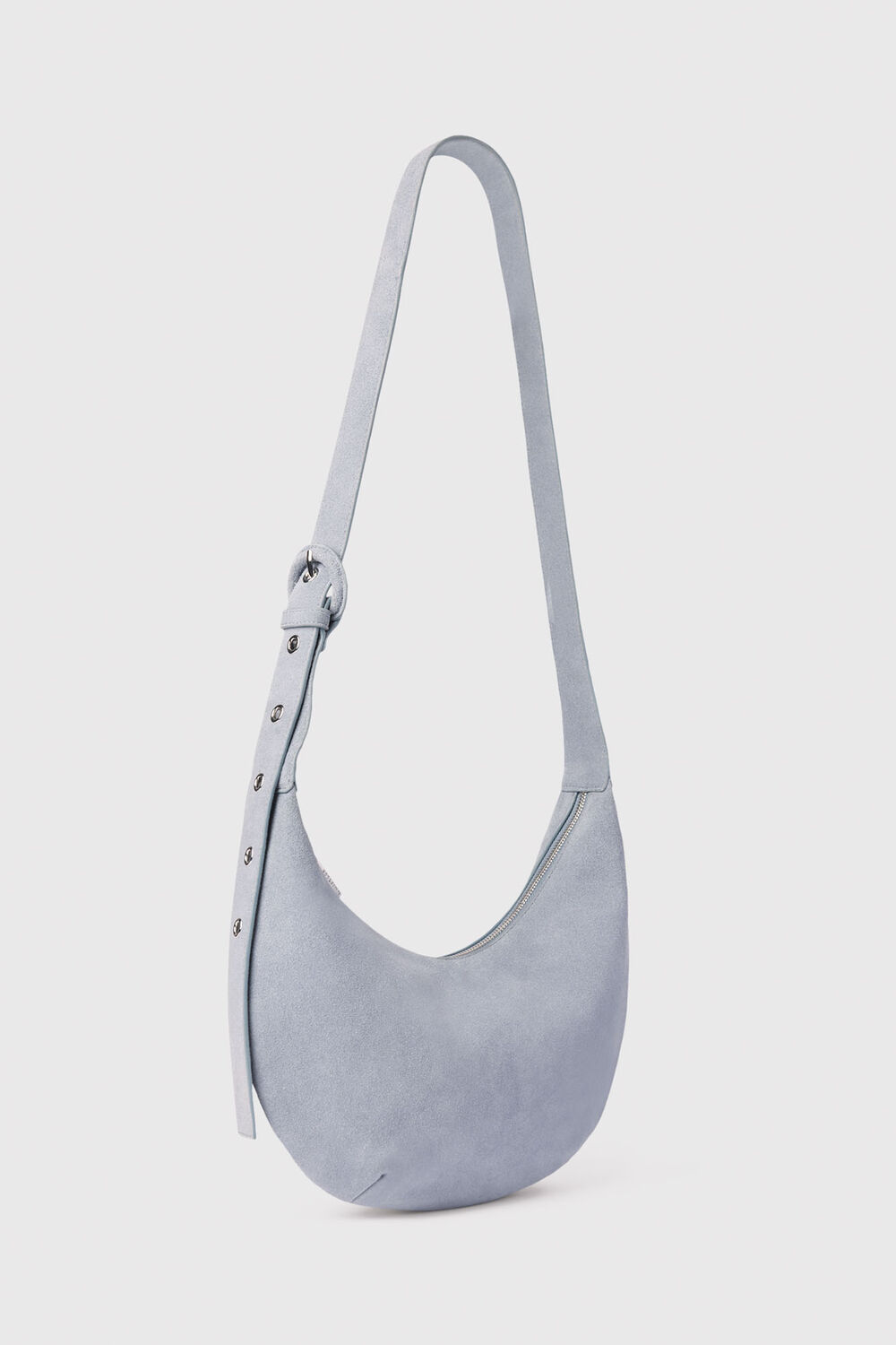 Small Sia Suede Crossbody Bag