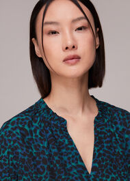 Forest Leopard Blouse
