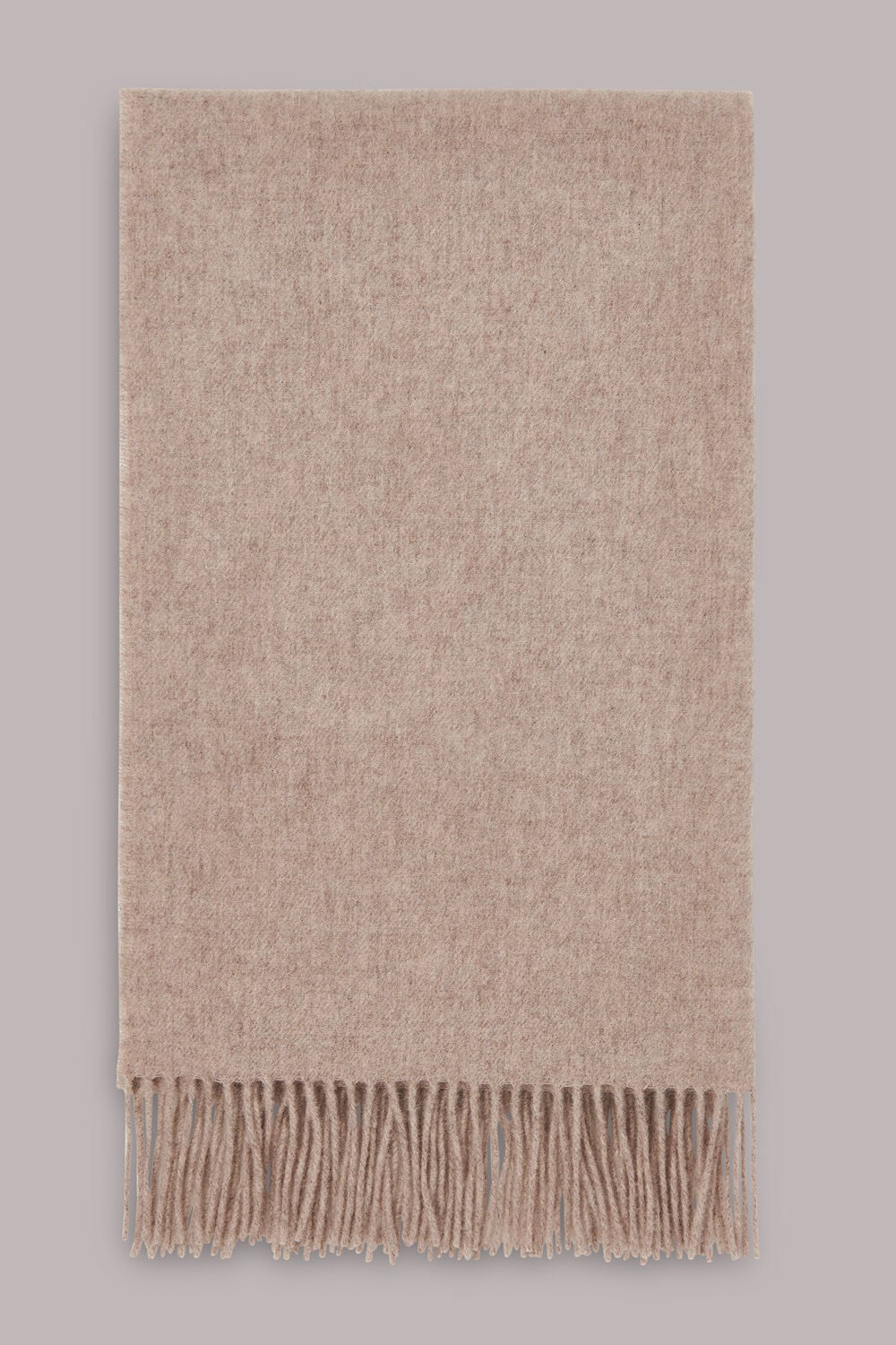 Fringed Wool Scarf