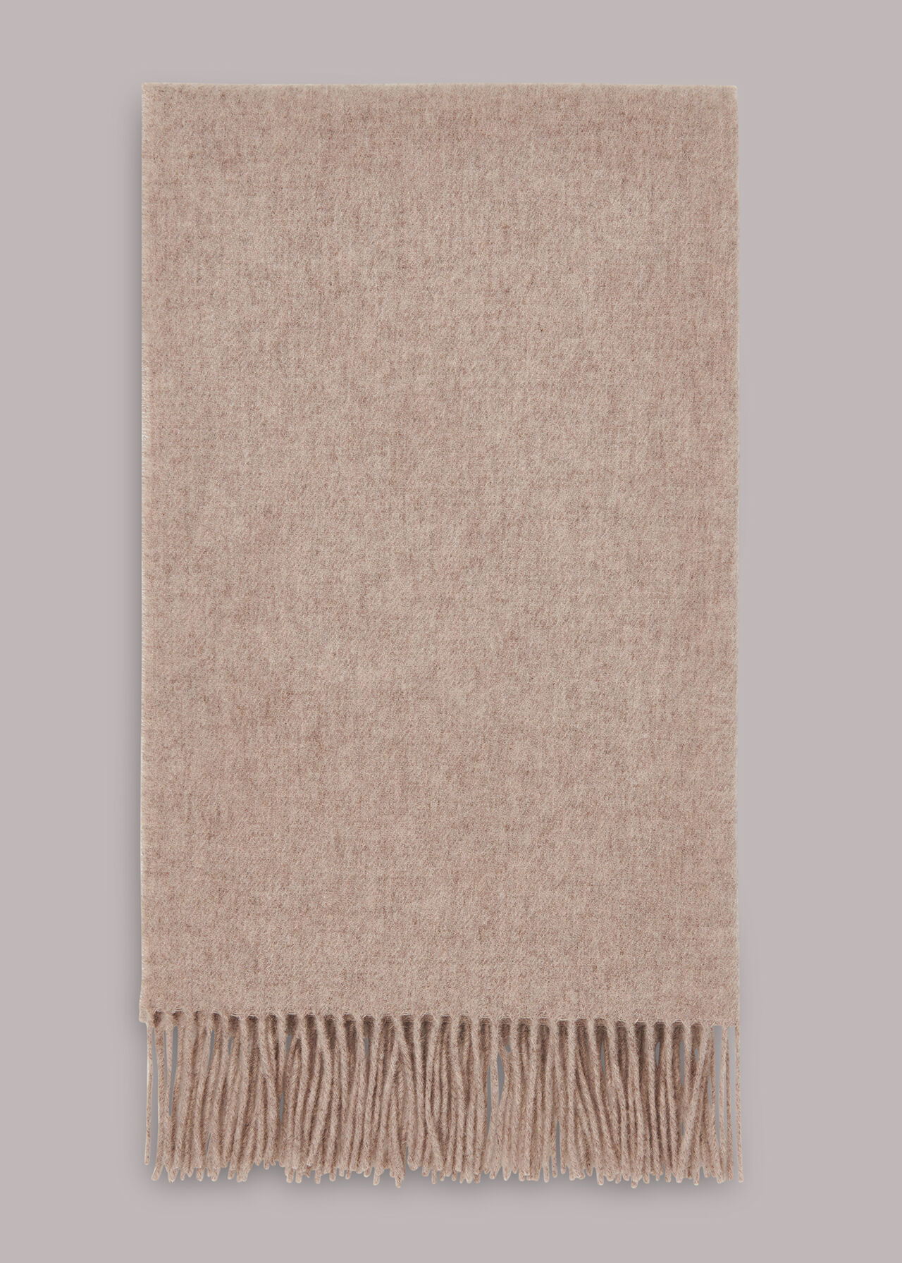 Fringed Wool Scarf