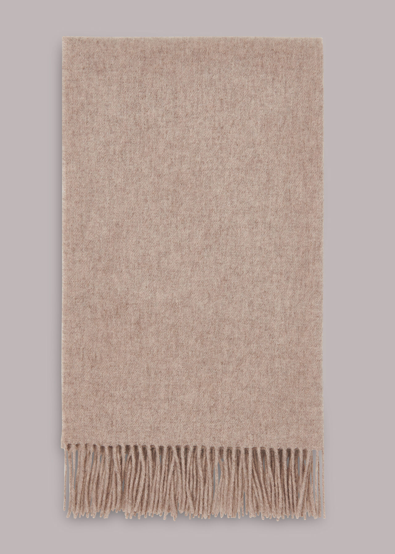 Fringed Wool Scarf