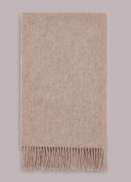 Fringed Wool Scarf