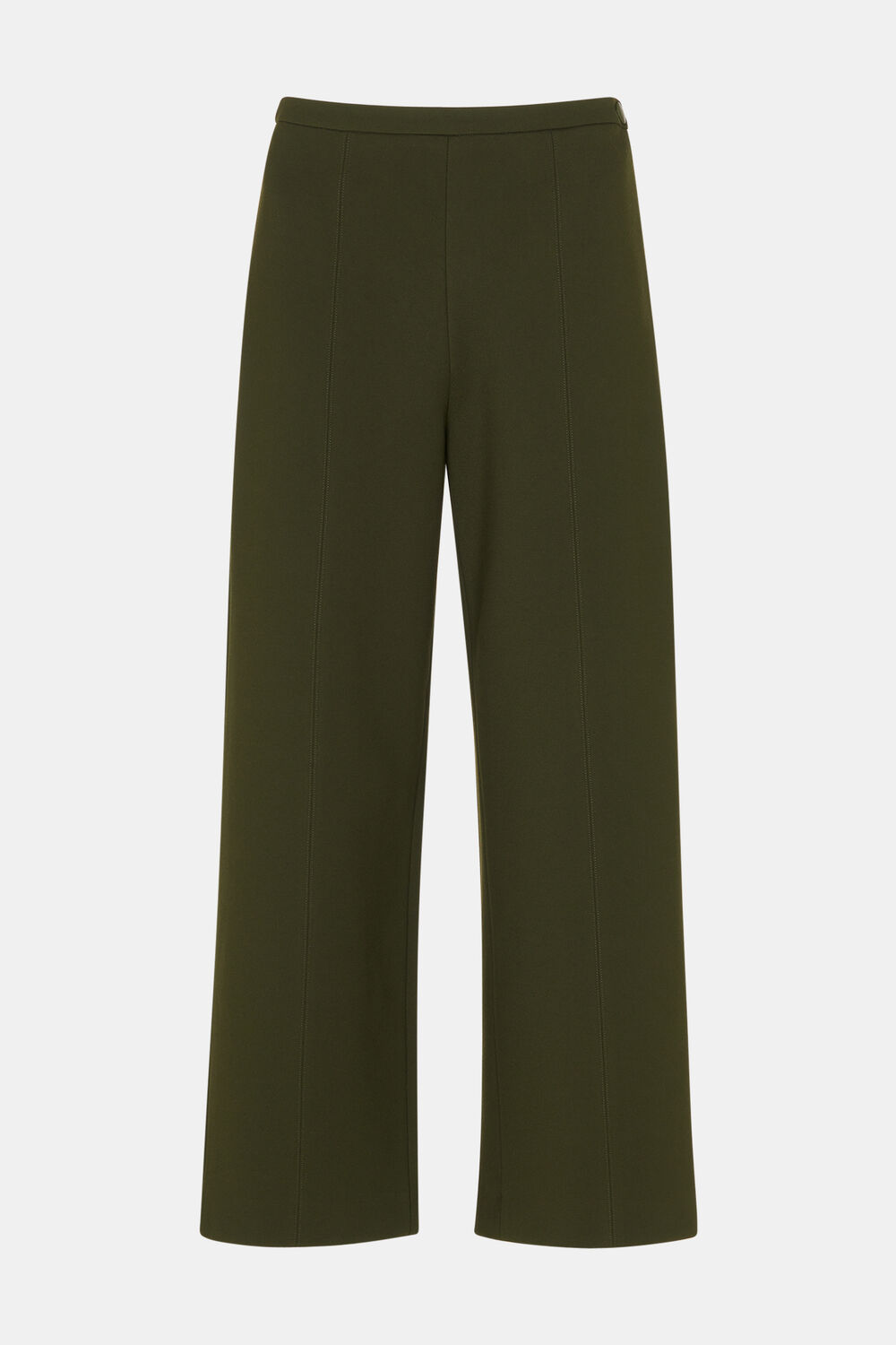 Khaki Camilla Wide Leg Trouser