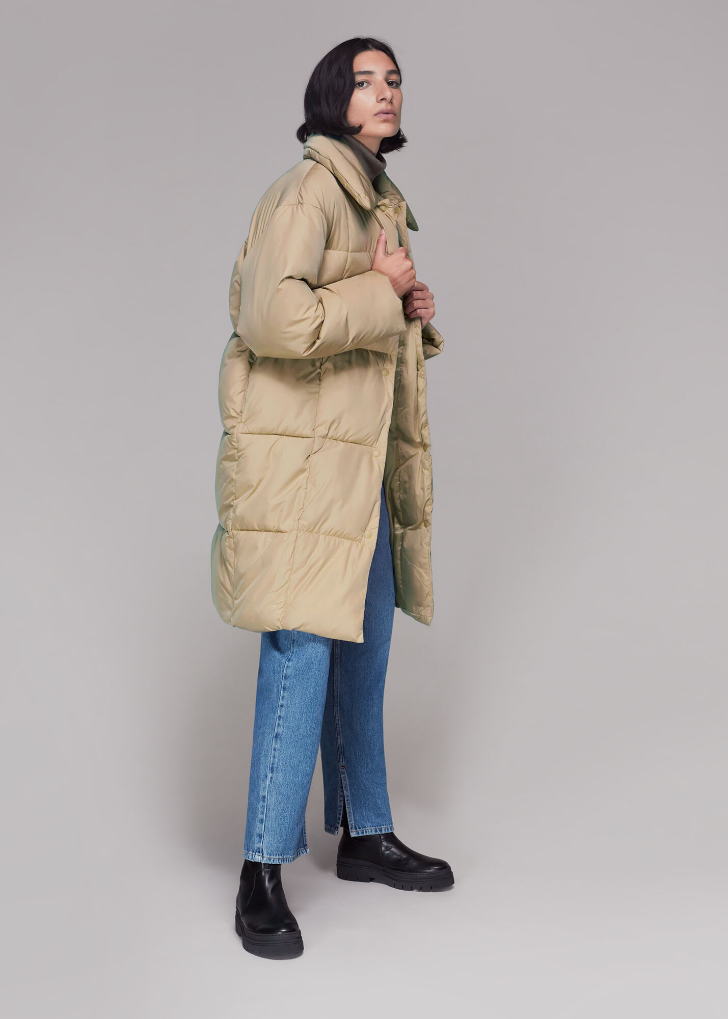 Whistles shop padded coat