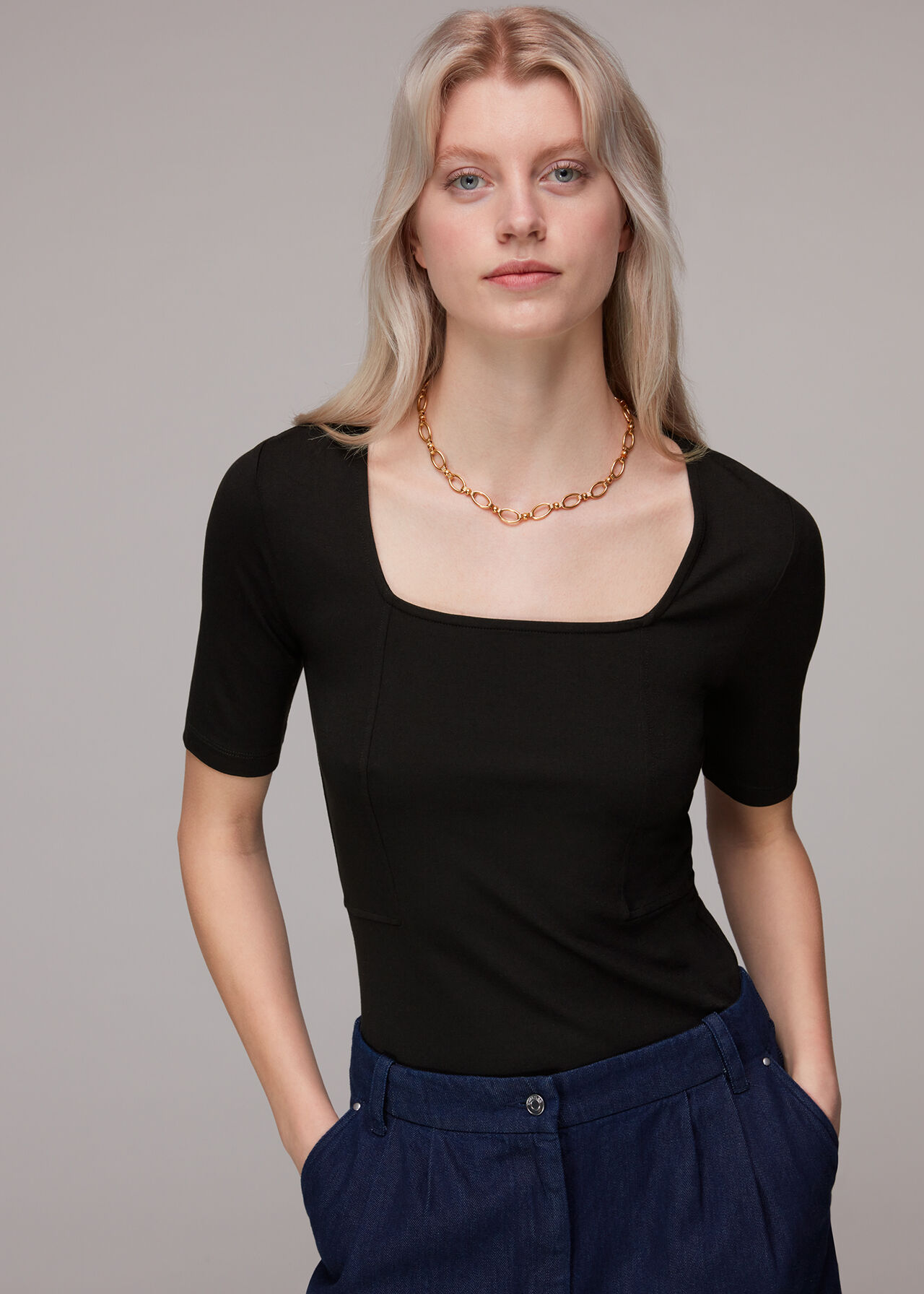 Square Neck T-Shirt
