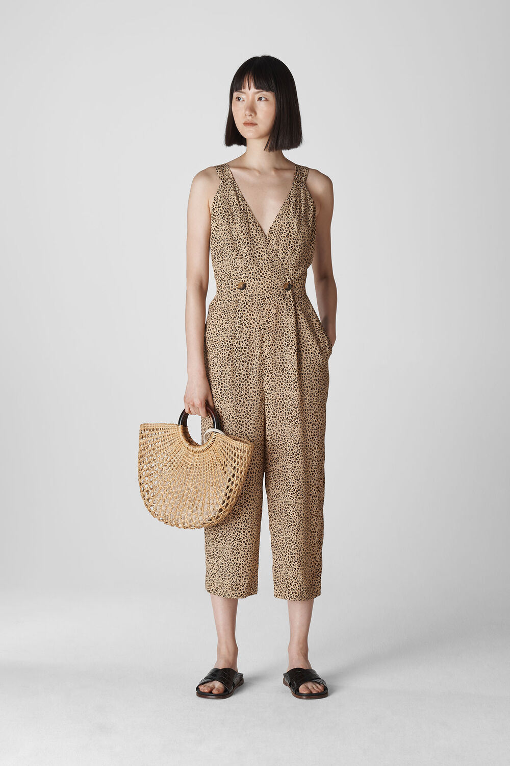 Mini Leopard Lara Jumpsuit Leopard Print