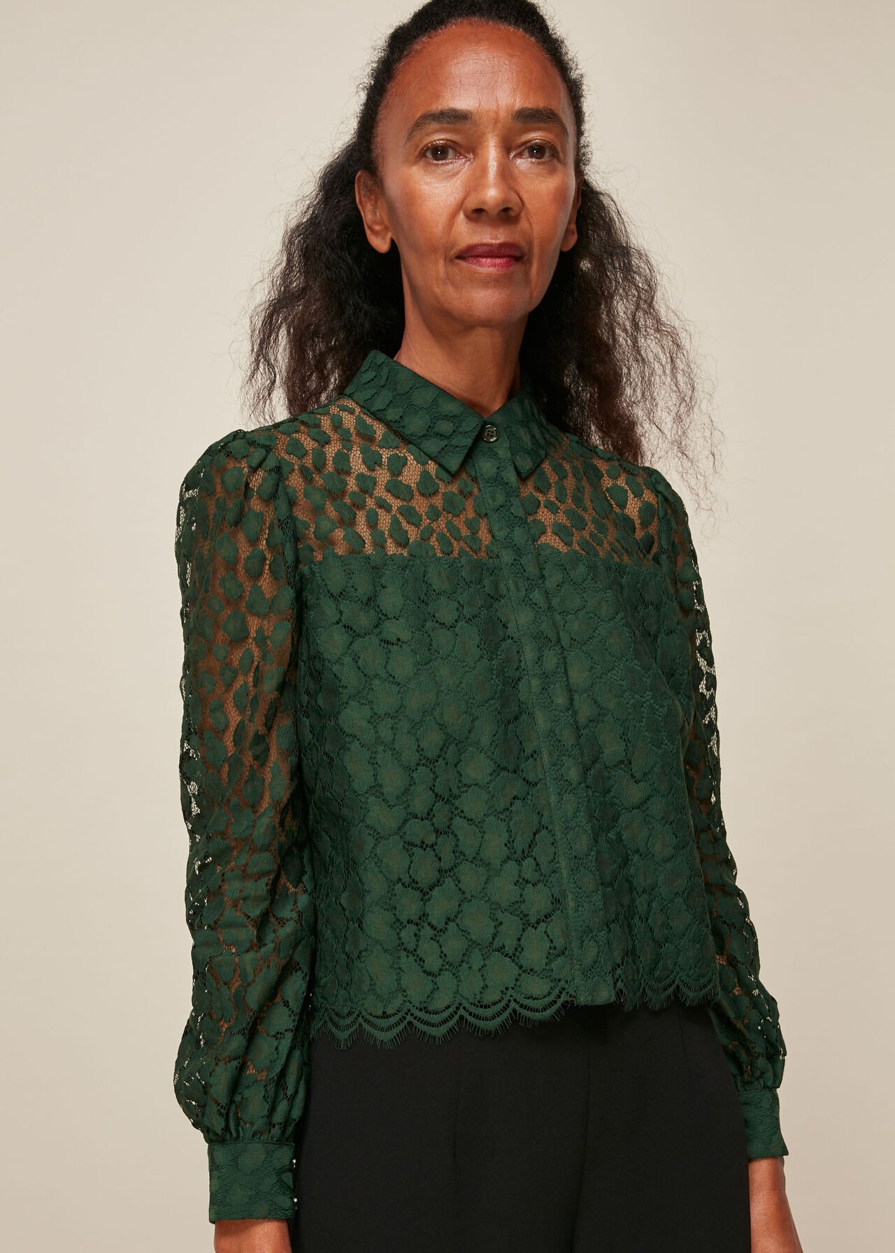 Animal Lace Shirt