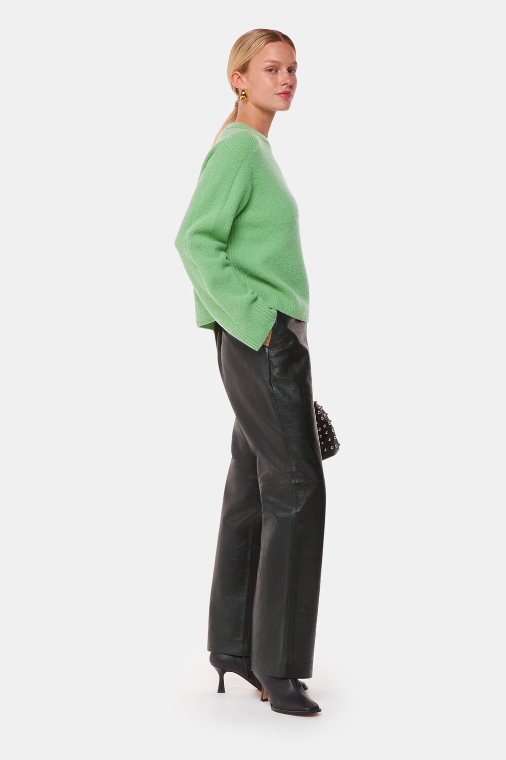 Alana Wool Mix Crew Neck