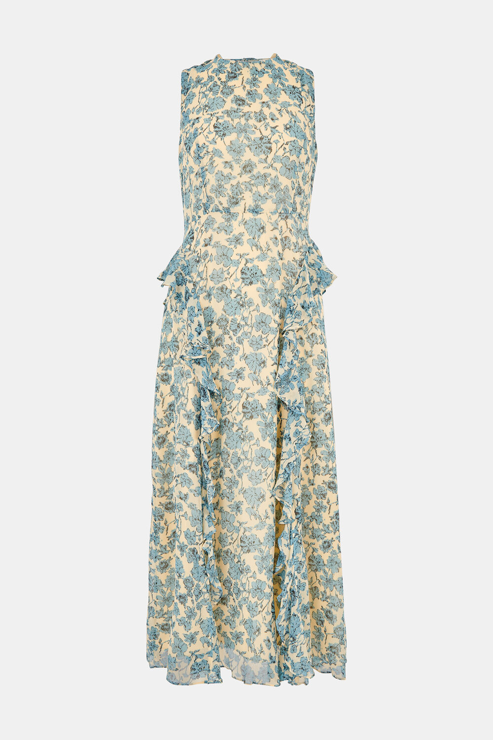 Blue Shaded Floral Nellie Dress