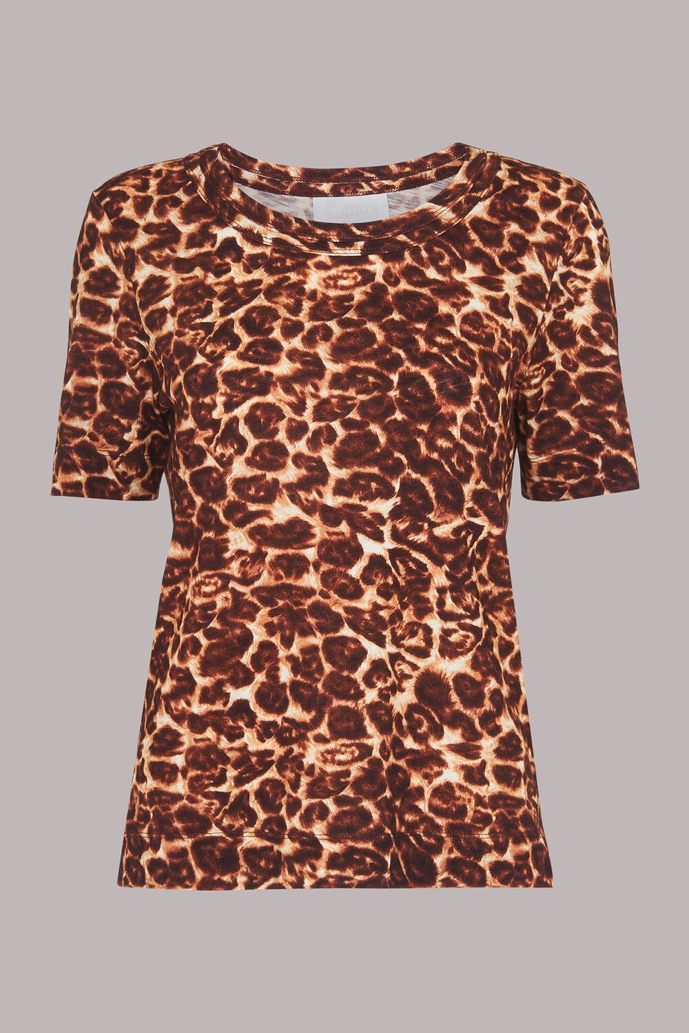 Clouded Leopard Rosa T Shirt