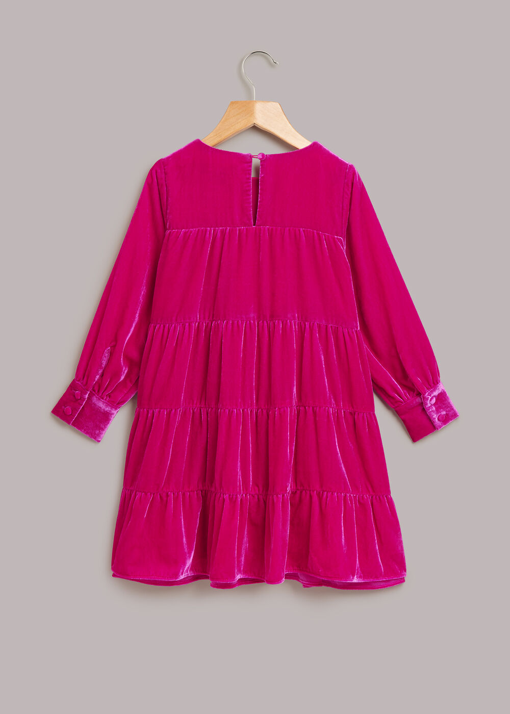Sawyer Velvet Tiered Dress