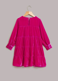 Sawyer Velvet Tiered Dress