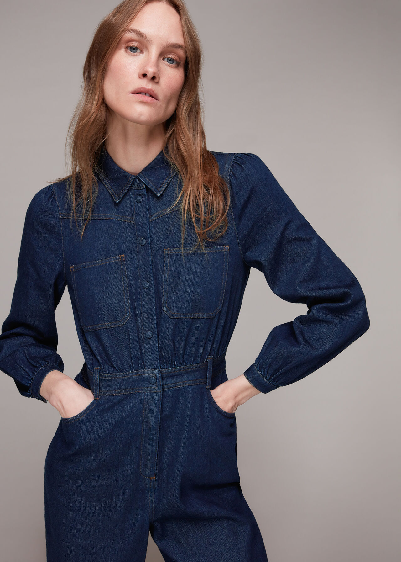 Lilly Denim Jumpsuit