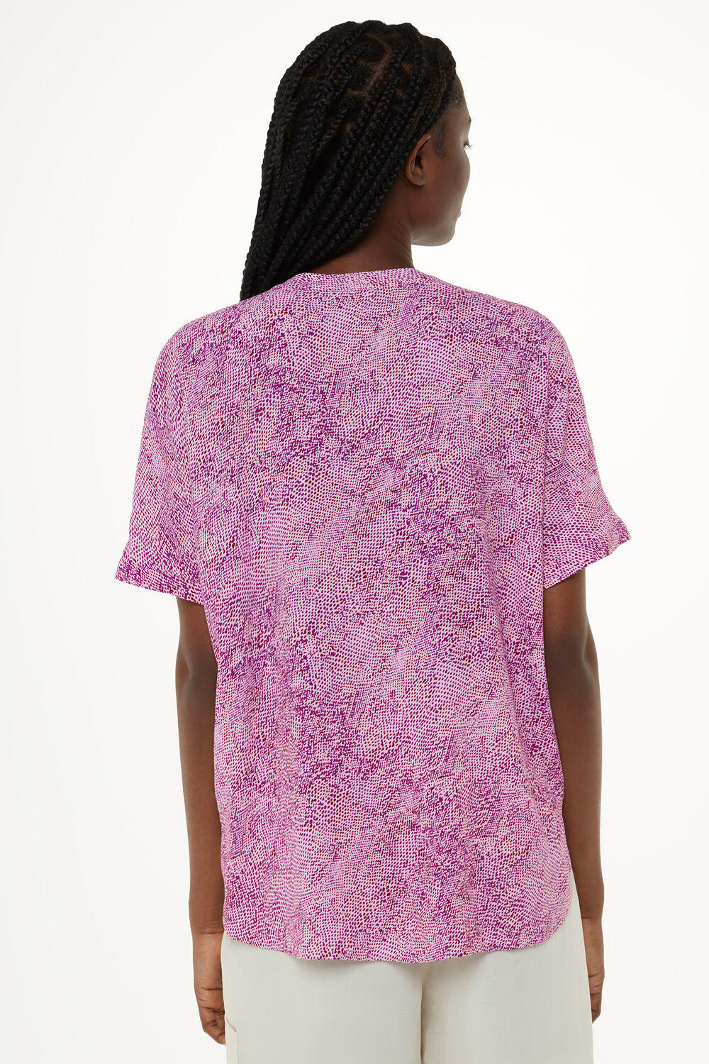 Diagonal Snake Maisie Top