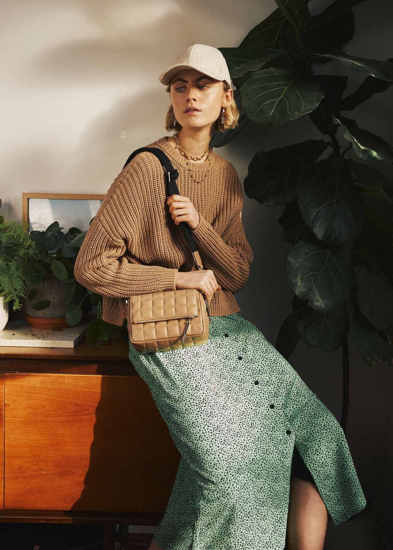 Quilted Bibi Crossbody Bag