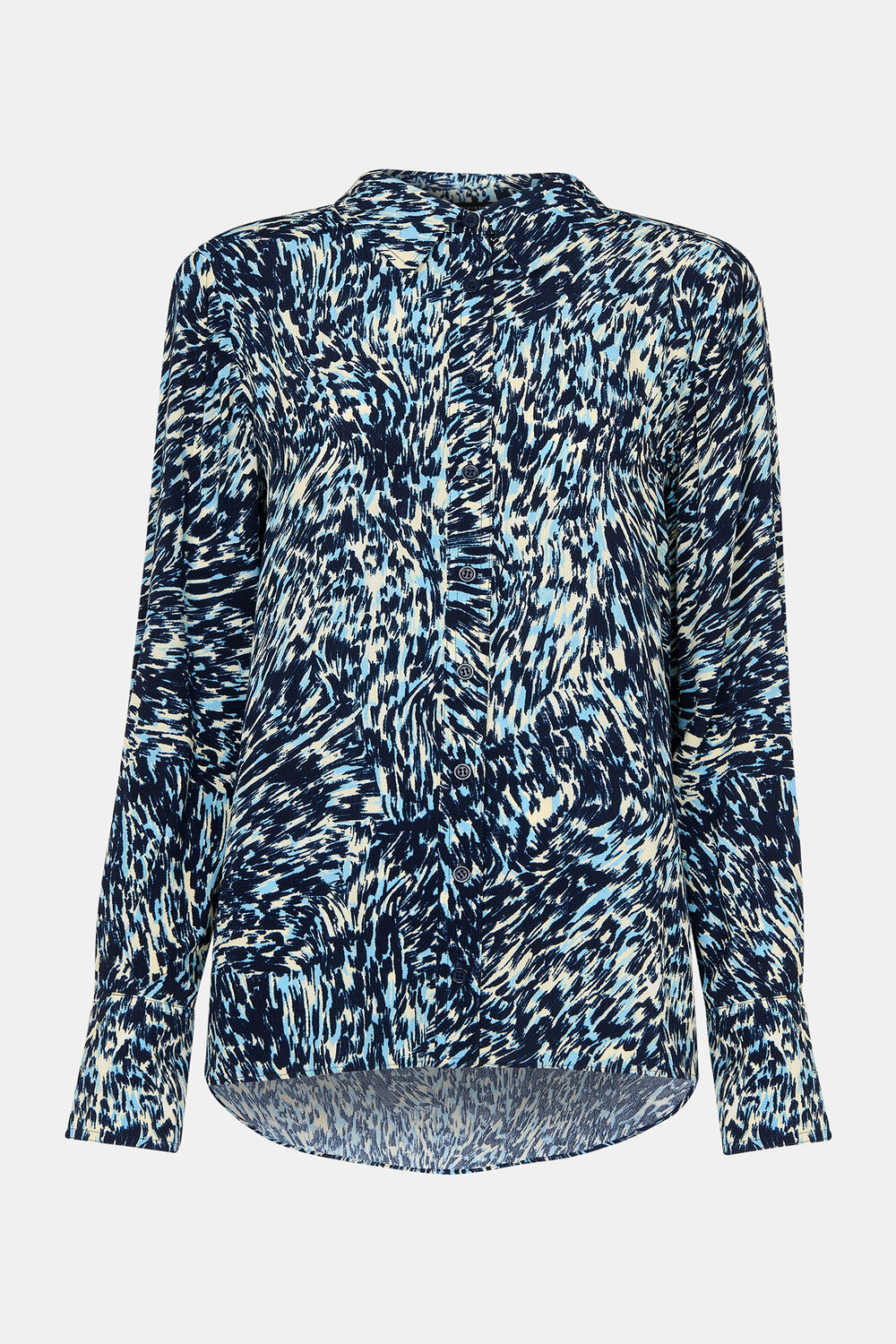 Leopard Swirl Print Shirt