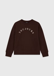 Toujours Relaxed Cotton Sweat