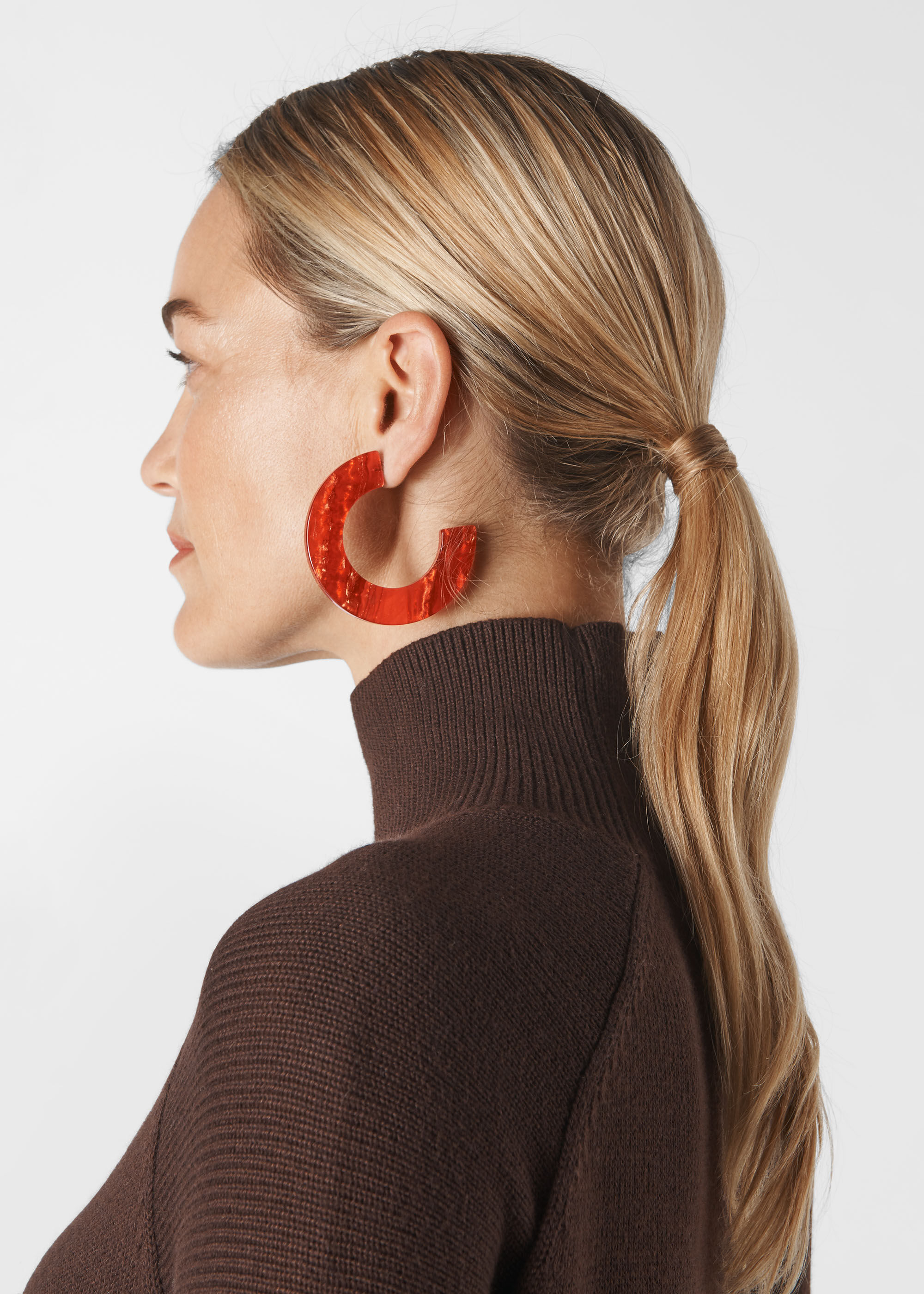 Statement Resin Hoop