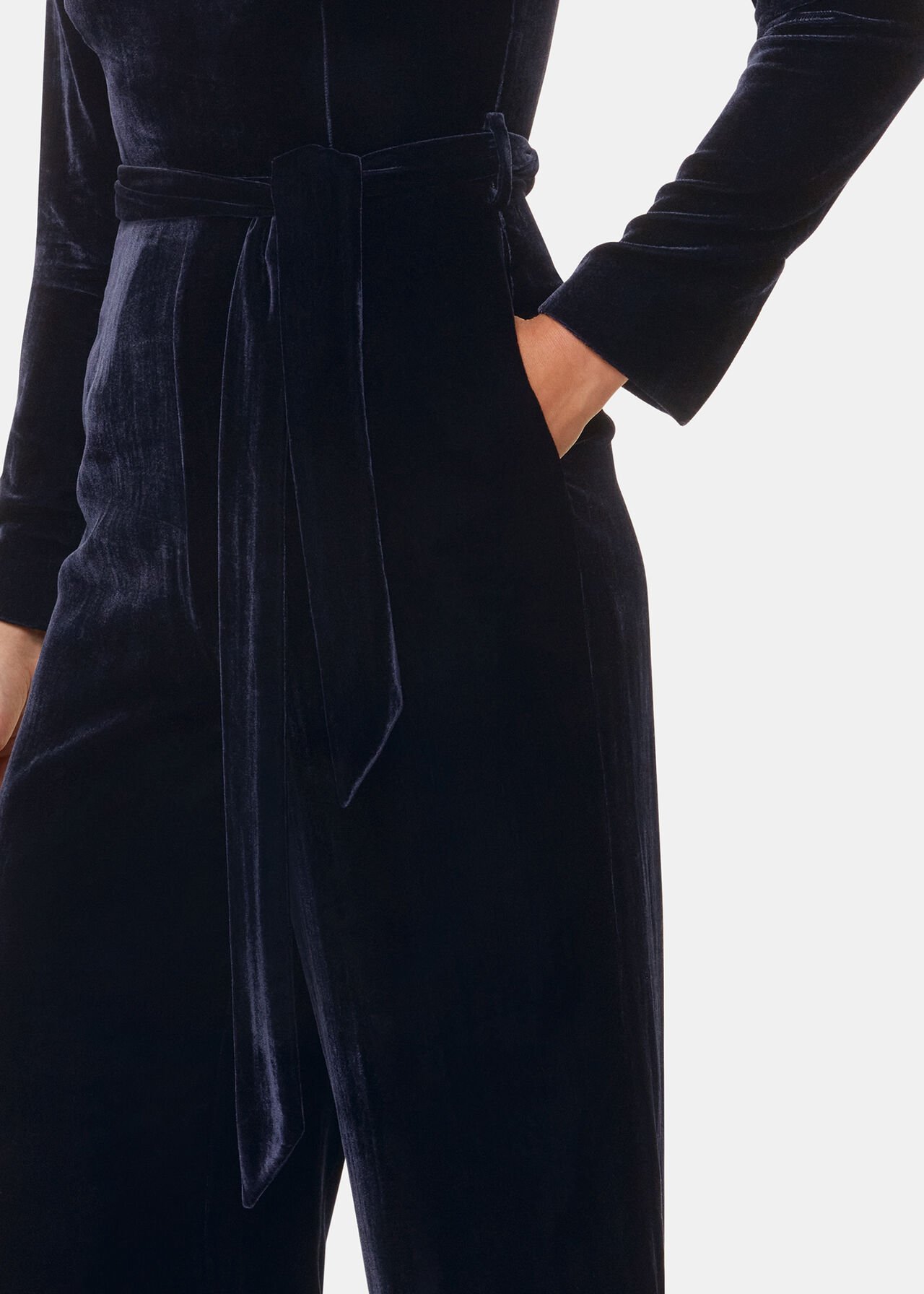 Elora Velvet Jumpsuit