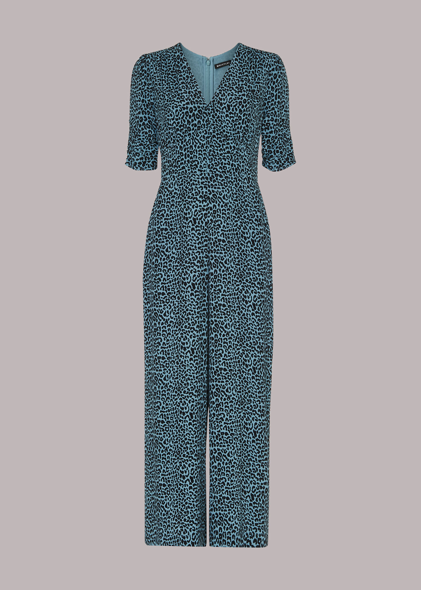 Miss selfridge leopard jumpsuit sales