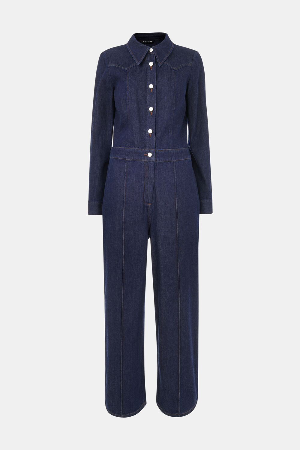 Western Denim Jumpsuit