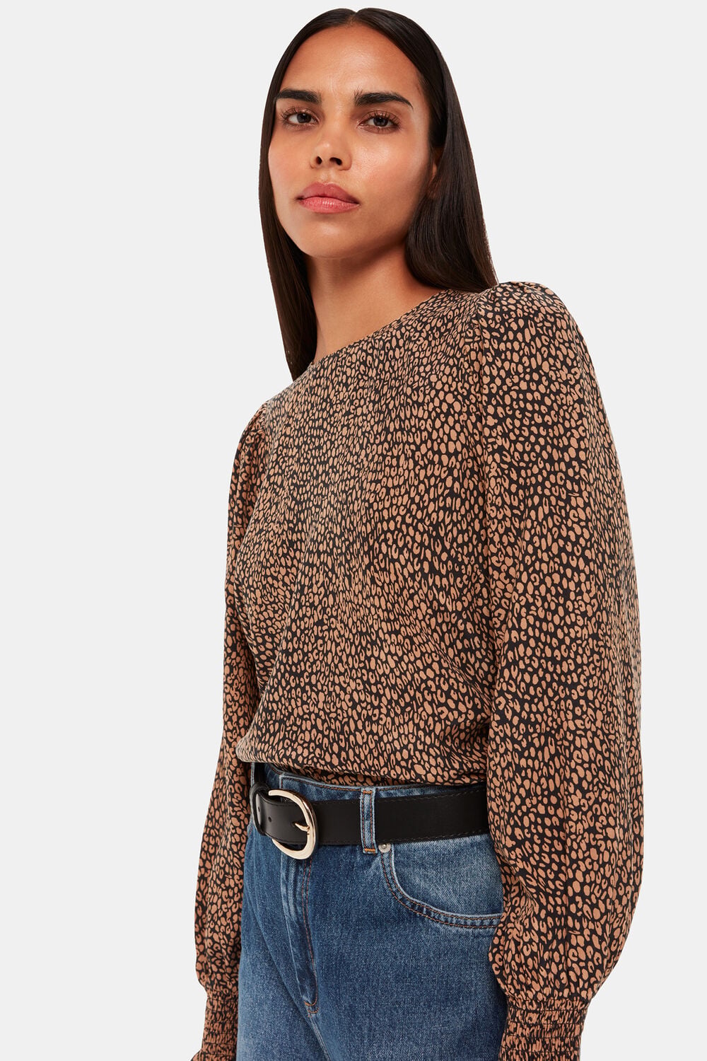 Black Coffee Bean Blouse