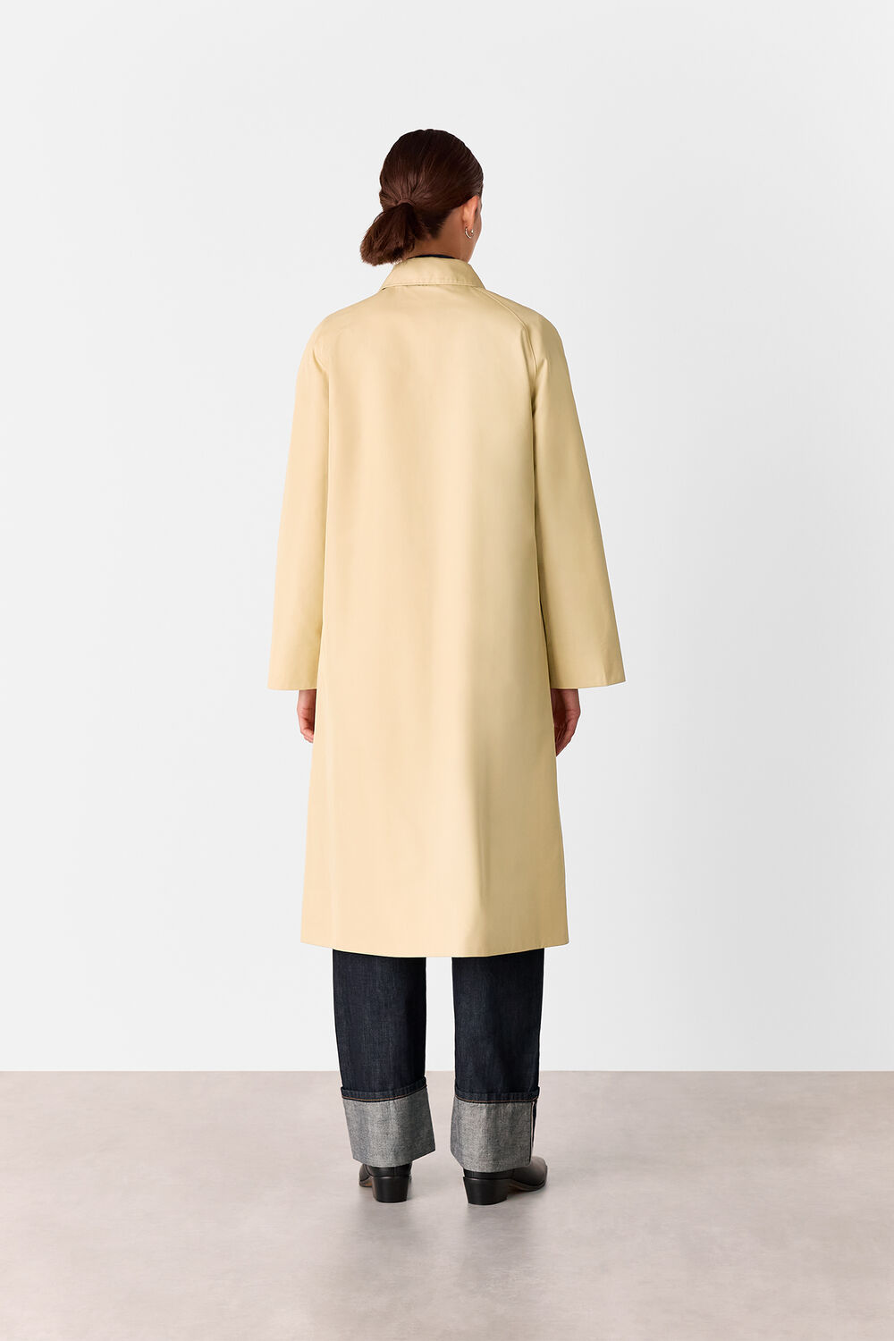 Car Coat With Pocket Detail