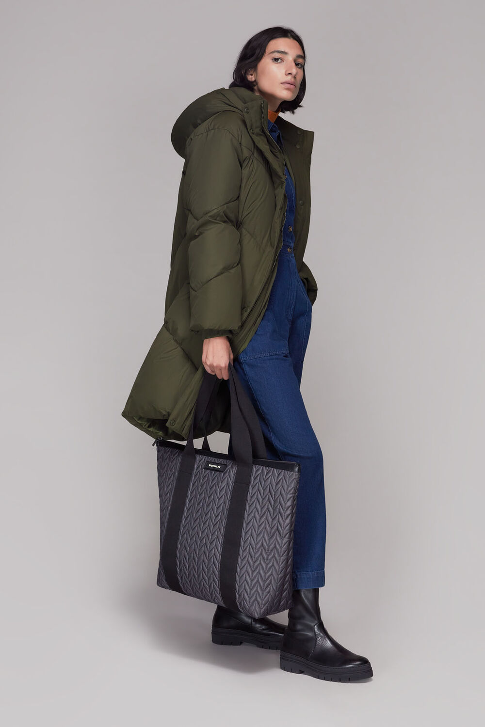 Tessa Hooded Longline Puffer