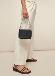 Safia Double Zip Chain Bag
