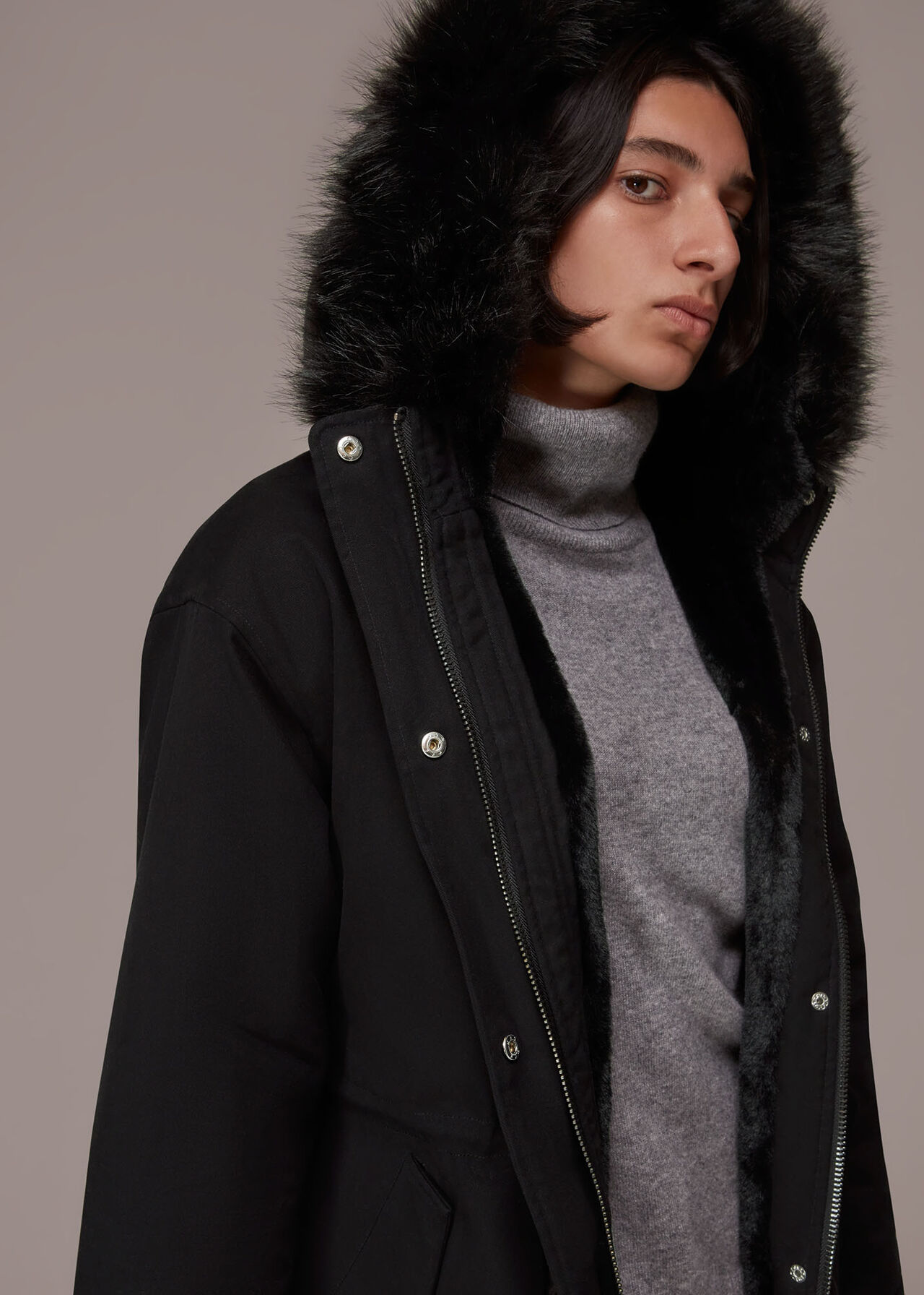 Gracie Faux Fur Parka