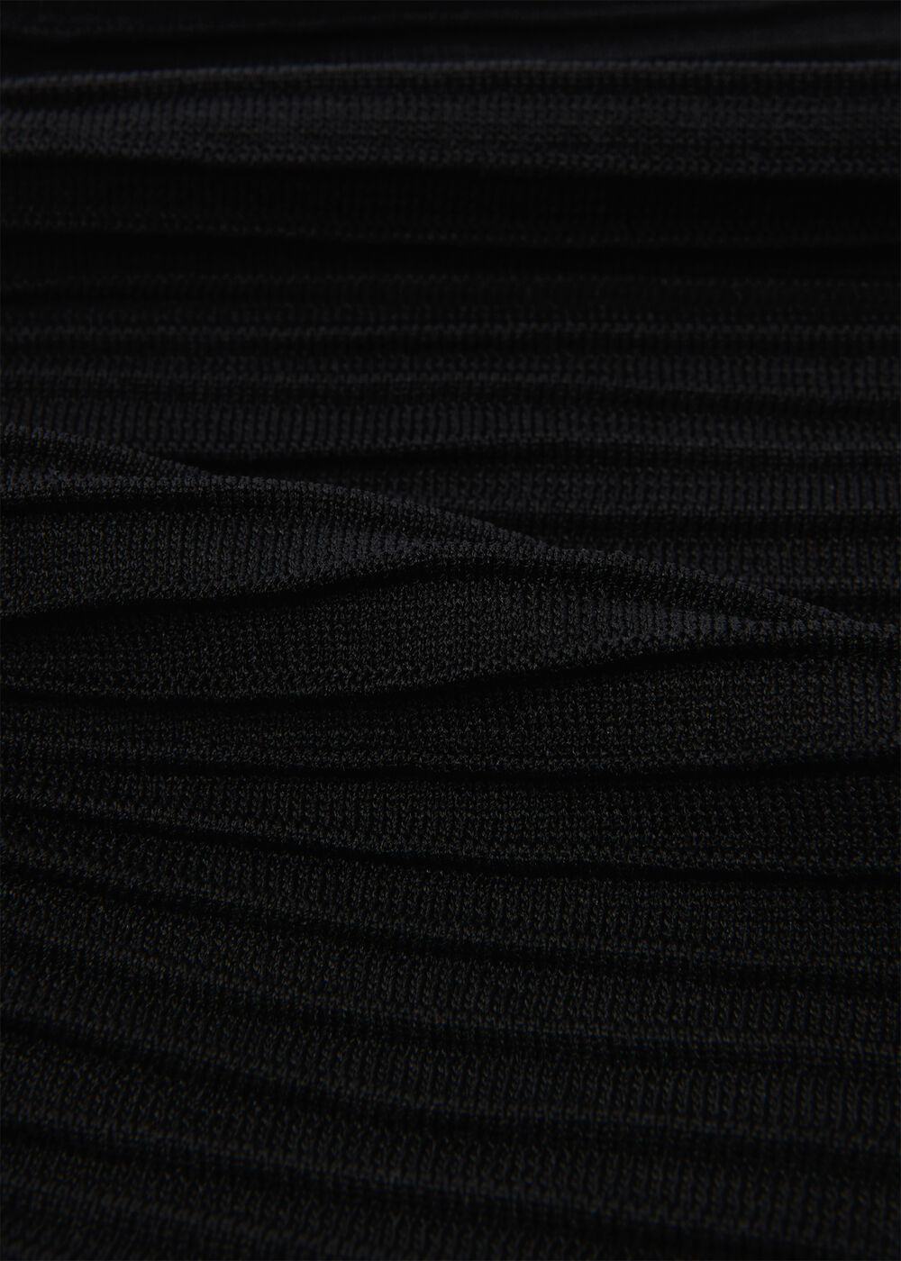 Knitted Pleated Skirt