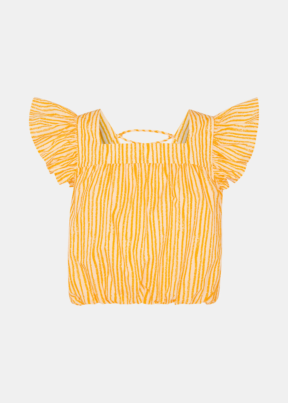 Chalk Stripe Print Top