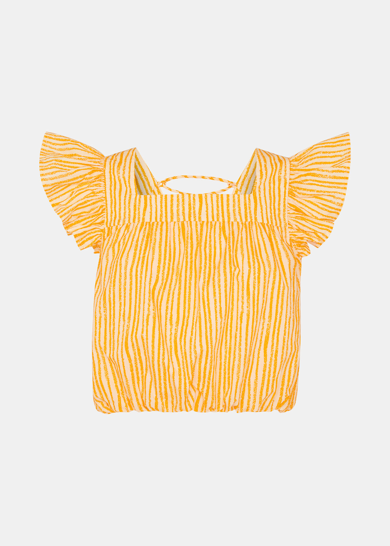 Chalk Stripe Print Top