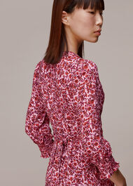 Heath Floral Print Midi Dress